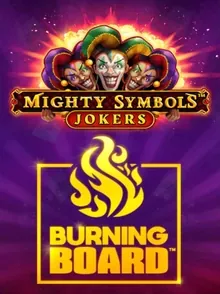 Mighty Symbols: Joker's Burning Board — pokie